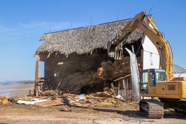 Barn Demolition in Houma