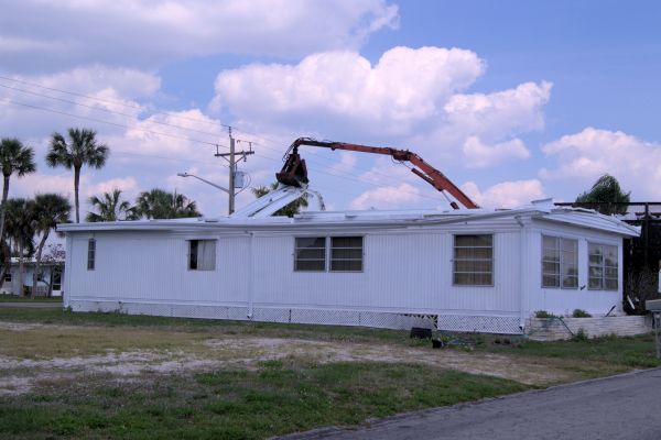 Mobile Home Demolition in Houma