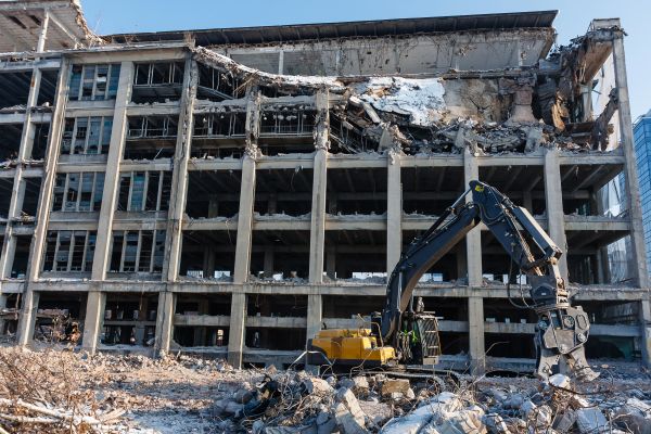 Commercial Building Demolition in Houma