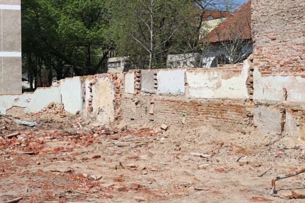 Brick Wall Demolition in Houma