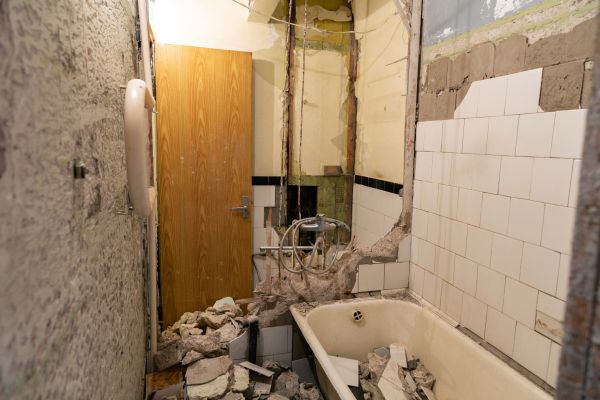 Shower Tile Demolition in Houma